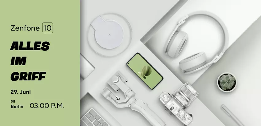 Es ist offiziell: ASUS stellt Flaggschiff-Smartphone Zenfone 10 am 29. Juni vor