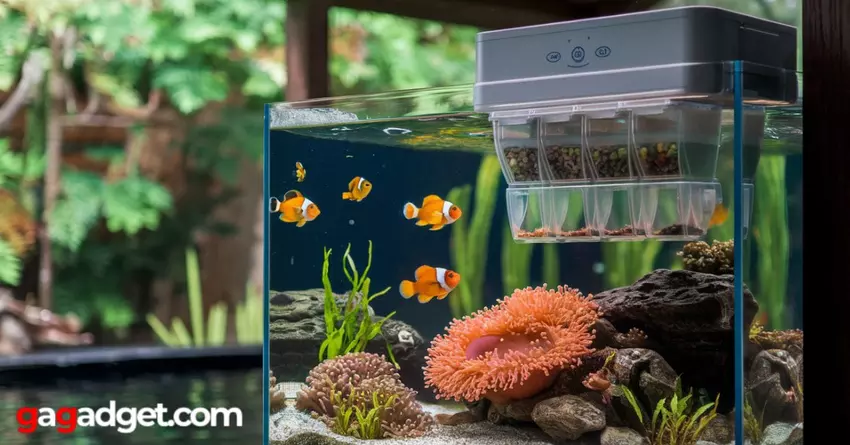 automatischer Fischfutterautomat 2025