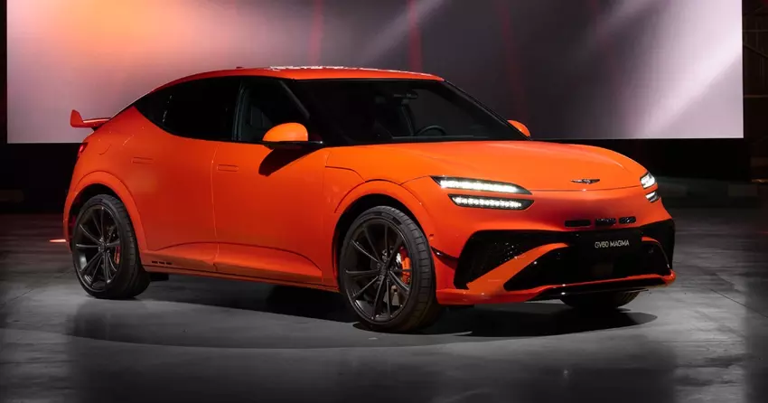 Genesis stellte den Serien-GV60 Magma vor: 650 PS, virtuelle Gänge und Driftmode
