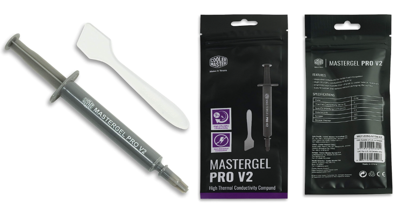 Cooler Master MasterGel Pro V2 Wärmeleitpaste für Laptops