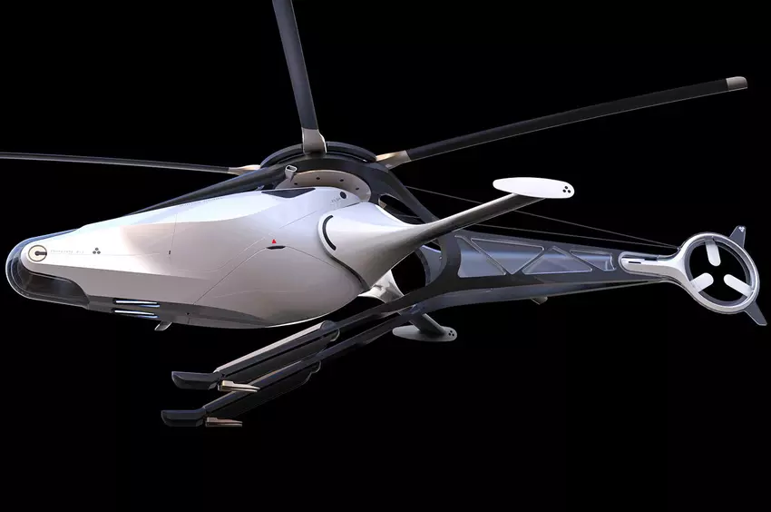 Diese aerodynamisch abgestimmte Drohne ist für verdeckte Missionen in städtischen Kriegsgebieten vorgesehen