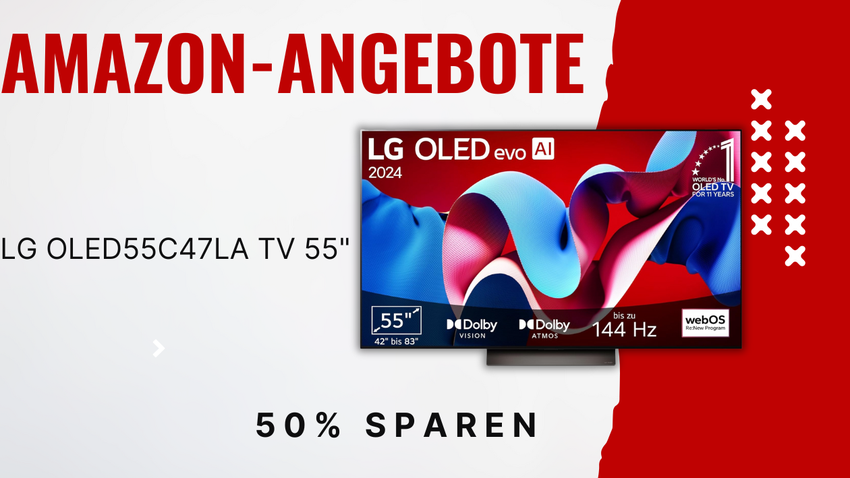 LG OLED55C47LA 55" OLED-TV – Jetzt 50% Rabatt sichern!