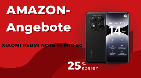 Xiaomi Redmi Note 14 Pro 5G Smartphone - Jetzt 100€ günstiger!