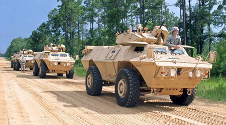 Ukrainische Streitkräfte erhalten gepanzerte Mannschaftstransportwagen M1117 aus den USA