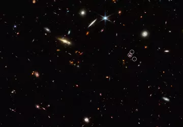 James Webb entdeckte zu Beginn des ...