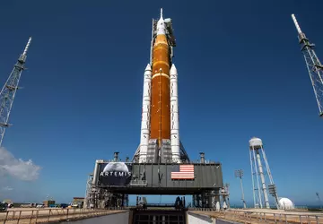 Die SLS-Mondrakete wird katastrophale Schäden erleiden, ...