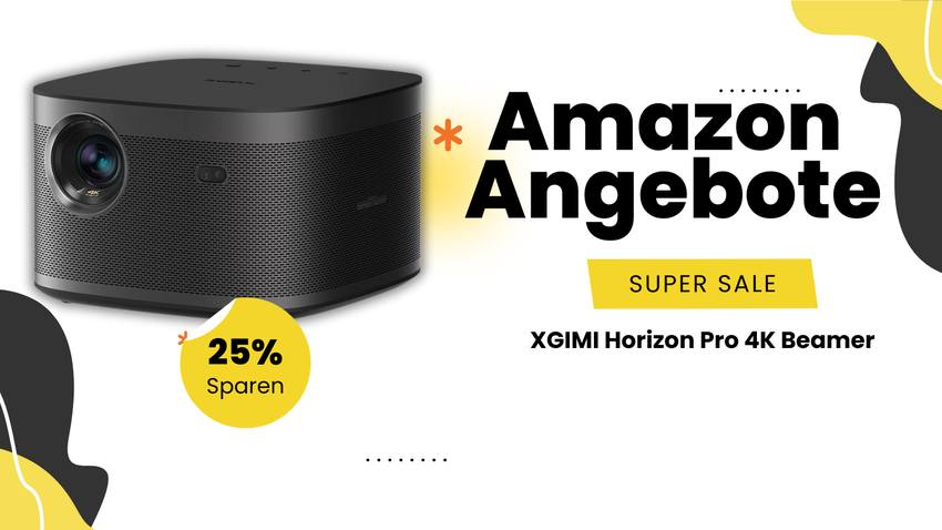 XGIMI Horizon Pro 4K Beamer – Premium-Heimkino mit 25% Preisvorteil!