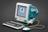 Der legendäre iMac in einem blauen, durchsichtigen Gehäuse könnte in Form eines Lego-Bausatzes veröffentlicht werden