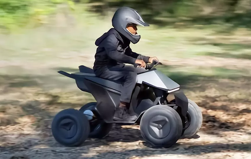 Tesla startet den Verkauf des Cyberquad for Kids Quad in Europa, in den USA verboten