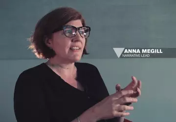 Anna Magill, die Hauptdarstellerin des Fable-Reboots, ...