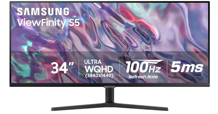 Samsung ViewFinity S50GC gekrümmter ultrabreiter Monitor Produktivität