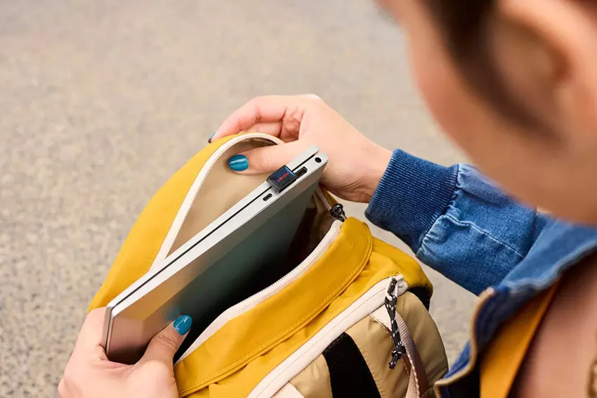 SanDisk Extreme Fit USB-C in Benutzung