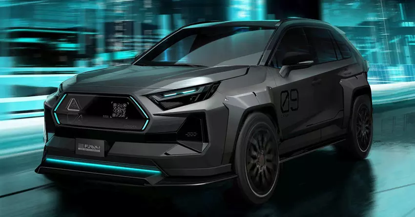 Toyota RAV4 Dark Side Perfomance enthüllt die "geheimnisvolle Seite" des Crossovers