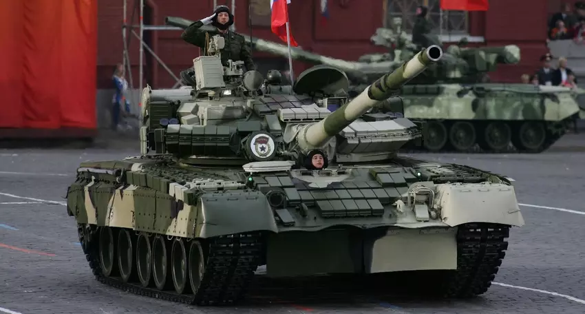 Ukrainische Streitkräfte beschlagnahmen zwei russische T-80BV Kampfpanzer