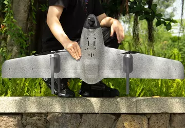 Die Swan Voyager ist eine VTOL-Drohne ...