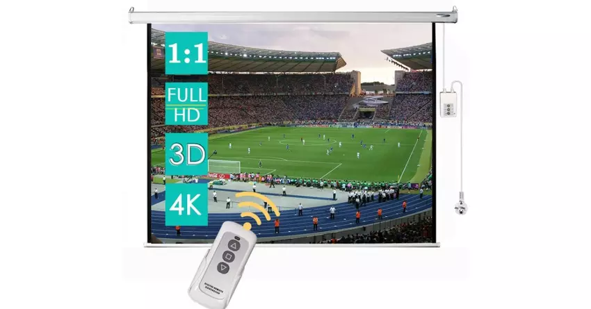 CCLIFE beste herunterlassbare Beamer-Leinwand