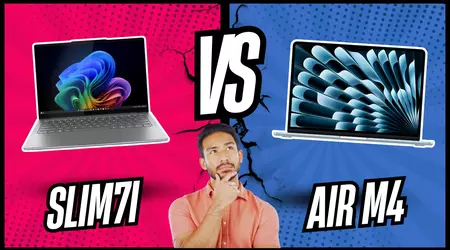 Lenovo Slim7i vs Apple MacBook Air M4: Vergleich