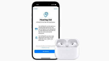 Die Hörhilfefunktion der AirPods Pro 2 ist jetzt in Großbritannien erhältlich