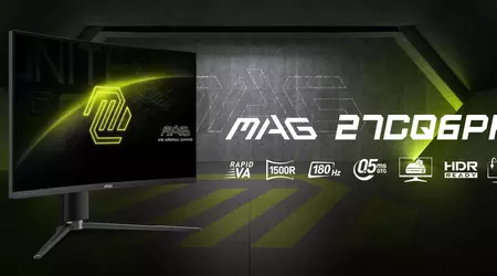 MSI MAG 27CQ6PF: Gaming-Monitor mit 2K-Bildschirm bei 180Hz für $189