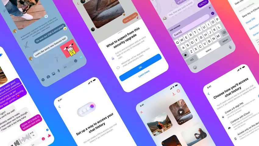 Facebook Messenger erhält standardmäßig Ende-zu-Ende-Verschlüsselung und andere neue Funktionen