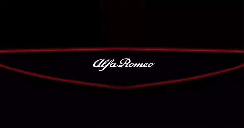 Alfa Romeo hat einen Teaser der Lichtsignatur gezeigt, die der neue Stelvio erhalten könnte (Video)