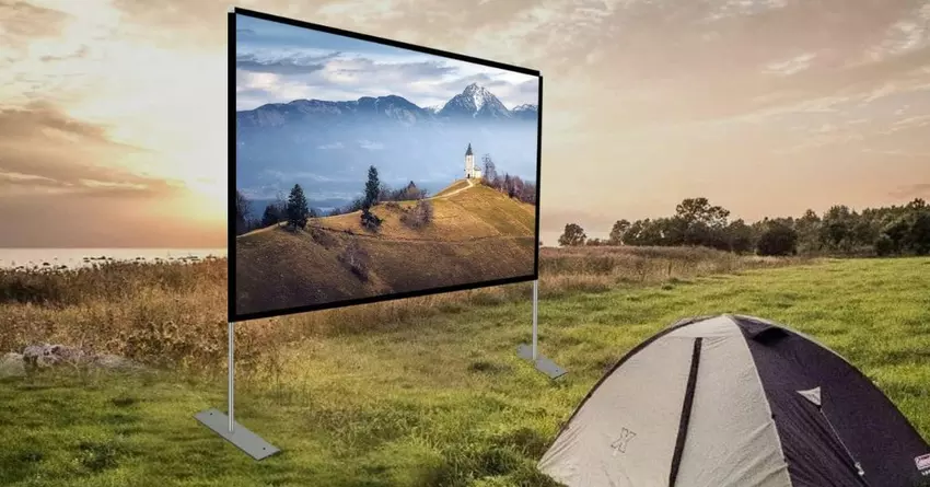 HOIN mobile projektionsleinwand