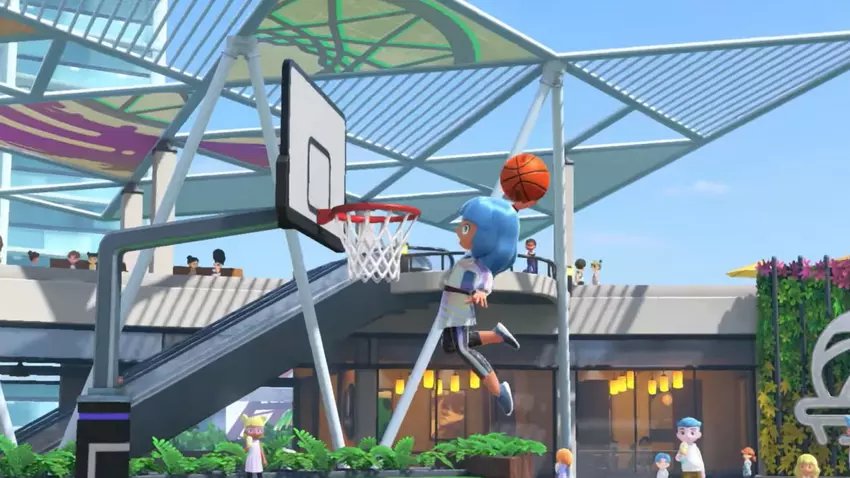 Nintendo Switch Sports wird diesen Sommer mit einem Update um Basketball erweitert