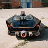 Das Interieur der Batmobile-Replik