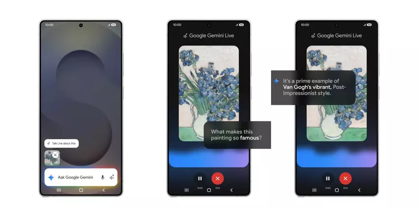 Galaxy S25 Seitentaste kann Gemini starten
