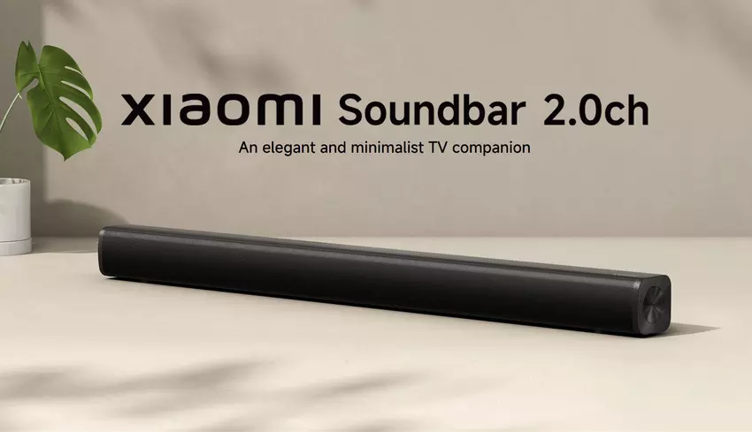 Xiaomi stellt Soundbar 2.0ch vor: erschwingliche Soundbar mit Bluetooth 5.3 und einer Vielzahl von Anschlüssen