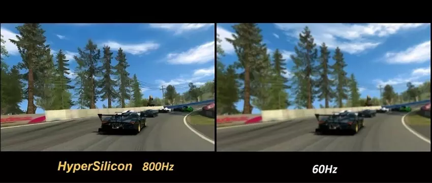 HKC-Gaming-Monitor mit 800Hz Bildwiederholrate