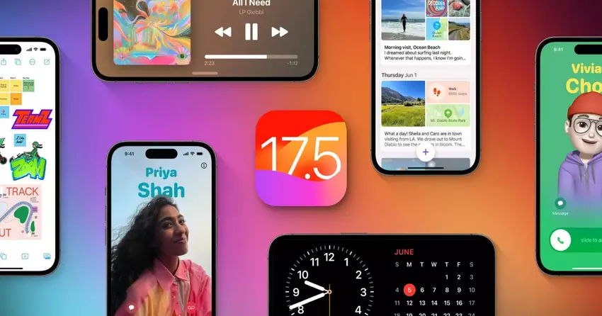 Apple bereitet sich auf die Veröffentlichung von iOS 17.5 vor