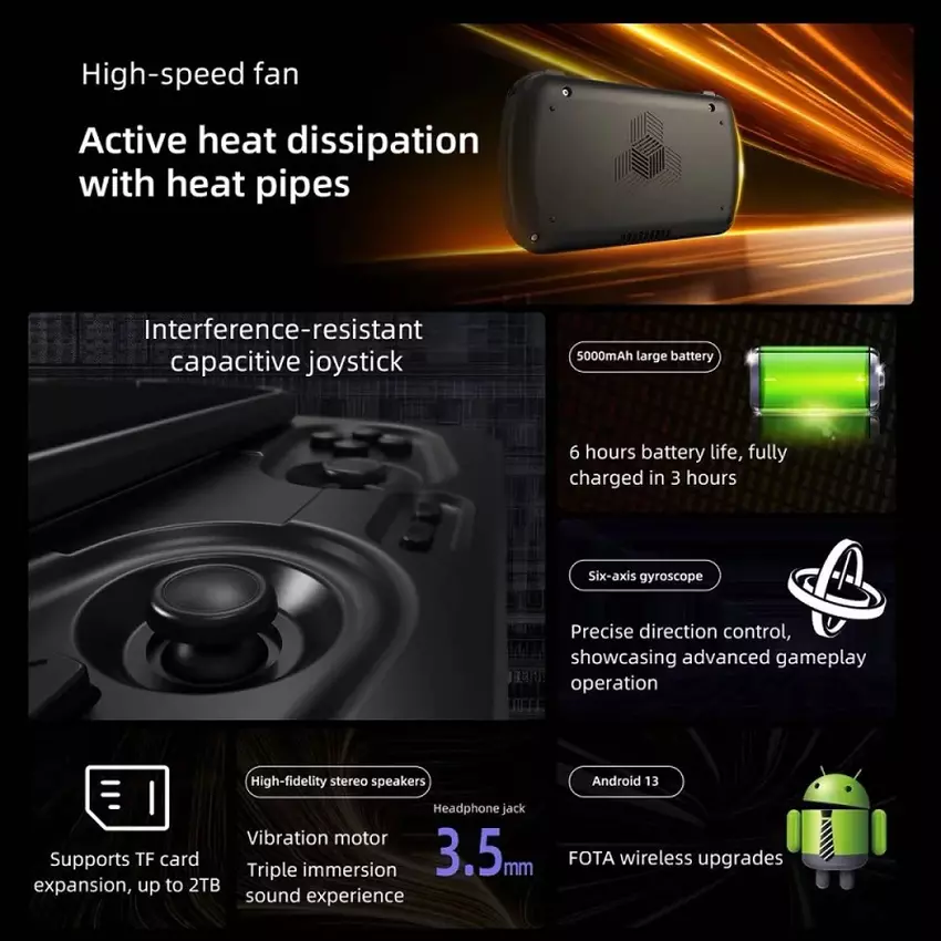 Anbernic RG Slide ist eine tragbare Spielkonsole