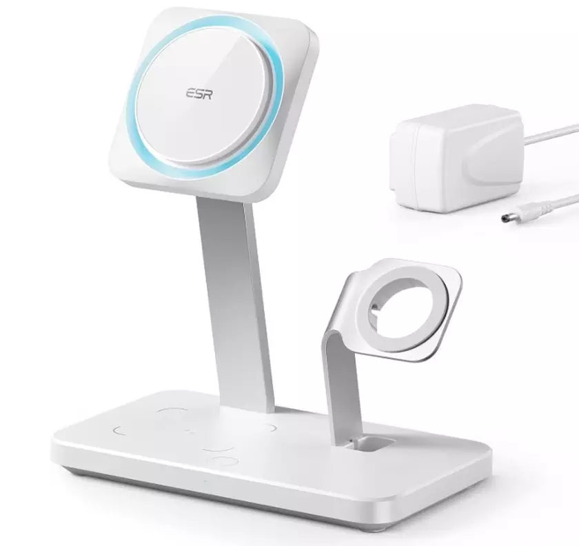 ESR HaloLock 3-in-1 kabellose Schnellladestation