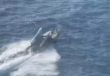 Ukraine installiert Luftabwehrraketen auf Marinedrohnen