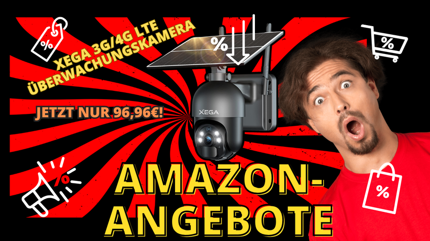 Xega 3G/4G LTE Überwachungskamera – Jetzt 33,03€ günstiger!