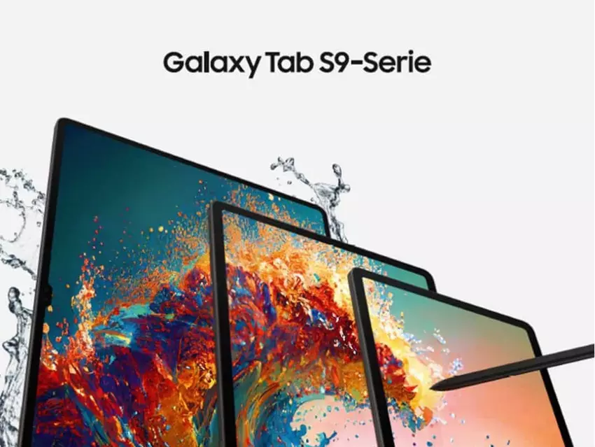Alle drei Samsung Galaxy Tab S9-Tablets in offiziellen Renderings enthüllt: Galaxy Tab S9 Ultra behält eine Kerbe