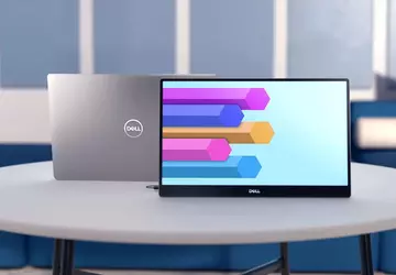 Dell hat einen tragbaren Monitor vorgestellt, ...