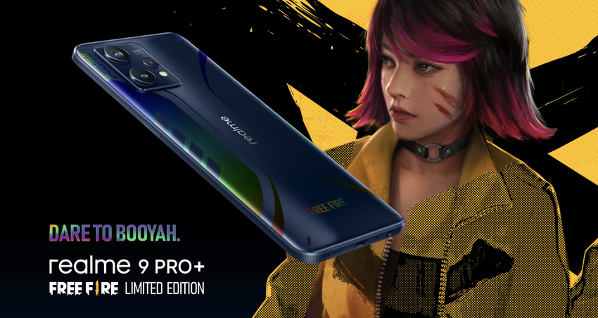 realme 9 Pro+ Free Fire Limited Edition für 419 € in Europa eingeführt