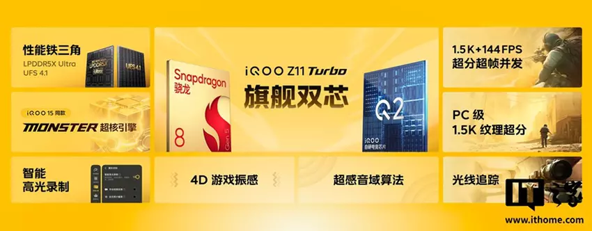 iQOO Z11 Turbo Smartphone - Vorderansicht