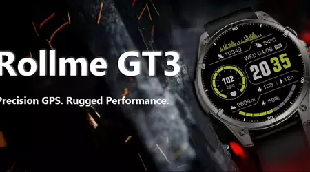 Die erschwingliche Rollme GT 3 Smartwatch mit enormer Akkulaufzeit, fortschrittlicher GPS-Navigation und hunderten Sportmodi wurde eingeführt