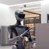 Der humanoide Roboter HIVA Haiwa.