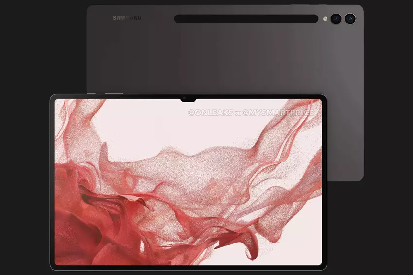 14,6-Zoll-Display, Snapdragon 8 Gen 2-Chip, eSIM-Unterstützung und 11200 mAh-Akku: Ein Insider hat Renderings und Spezifikationen des Samsung Galaxy Tab S9 Ultra veröffentlicht