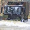 Mercedes-Benz Arocs Lkw im Testprozess