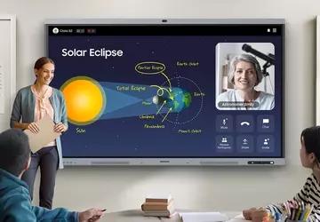 Samsung stellte den multifunktionalen WAFX-P-Touchscreen mit ...