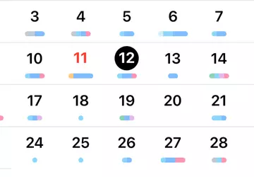 Apples iOS 18 Update kombiniert Kalender- ...