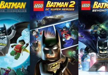 Das LEGO Batman Trilogie-Set mit drei ...