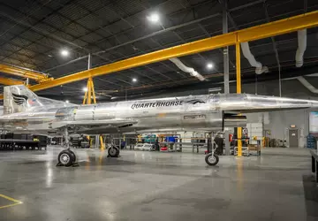 Quarterhorse Mk1, eine Drohne mit Düsenantrieb, ...