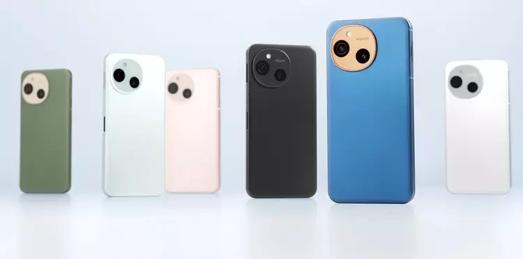 Sharp stellte das kompakte Mittelklasse-Smartphone Aquos ...