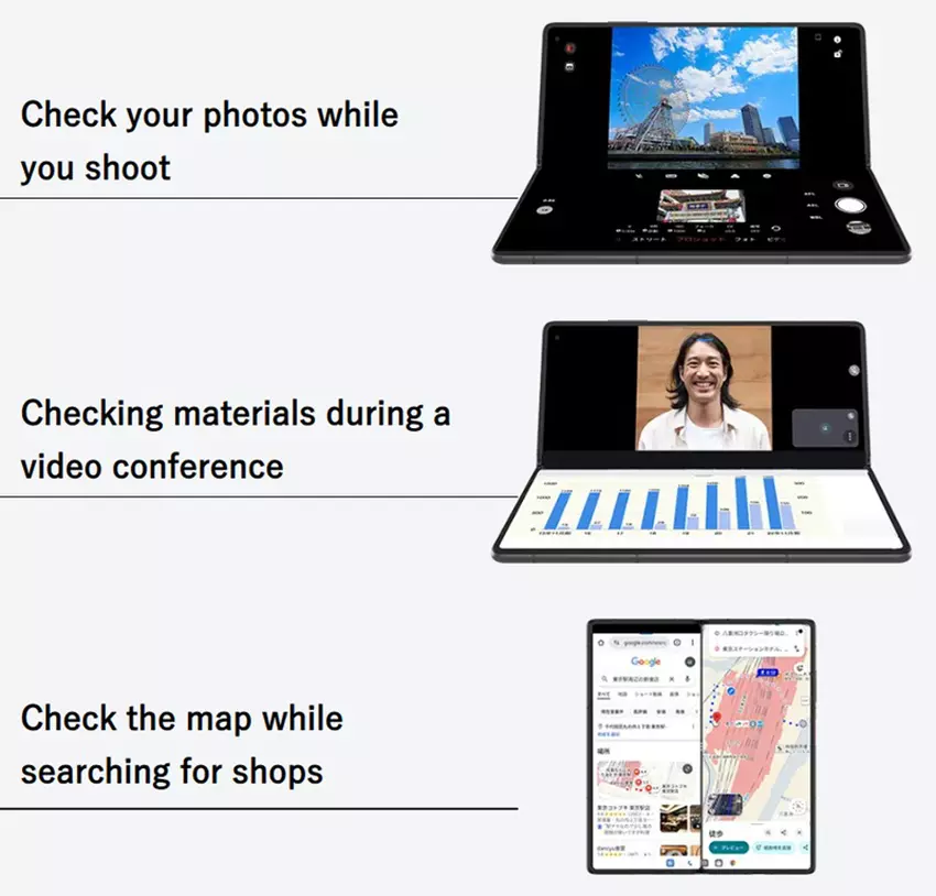Nubia Fold im Verkauf in Japan
